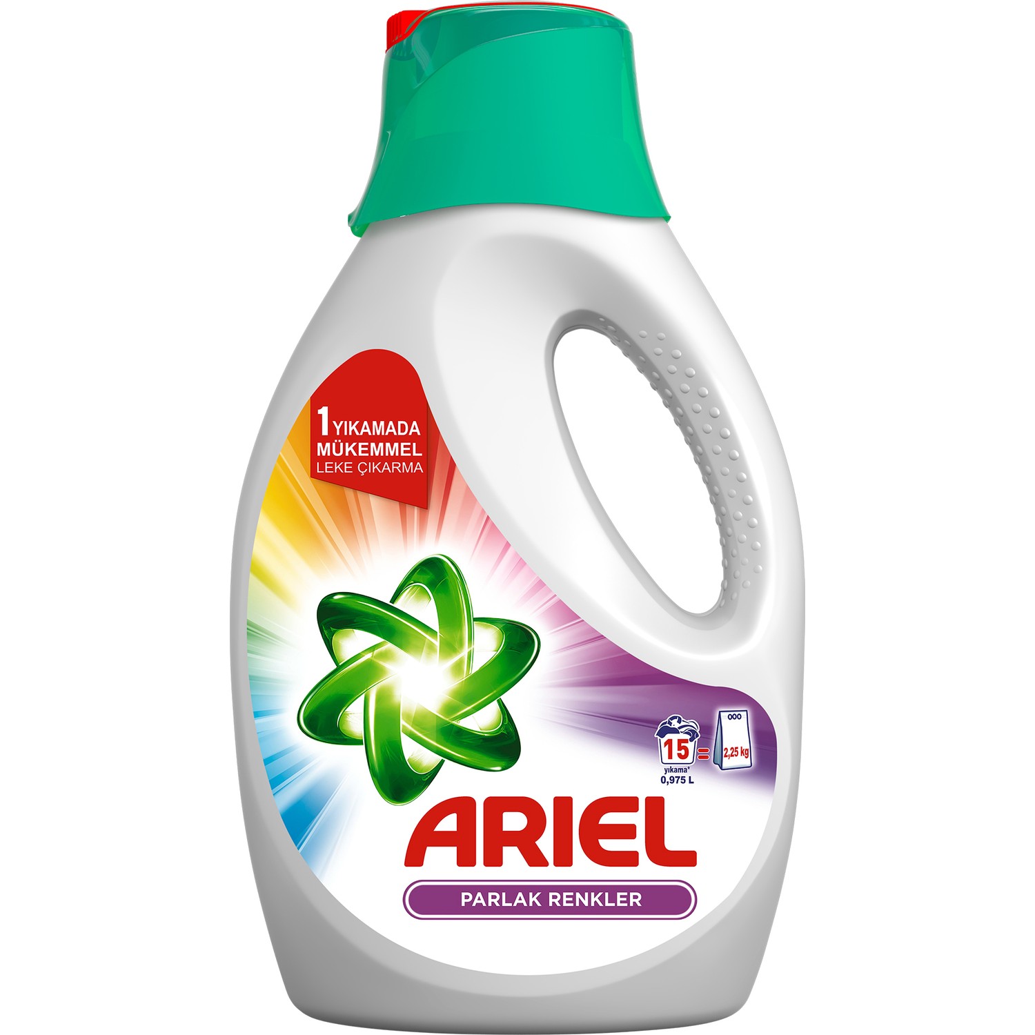 Ariel 15 Yıkama Sıvı Çamaşır Deterjanı Parlak Renkler Fiyatı
