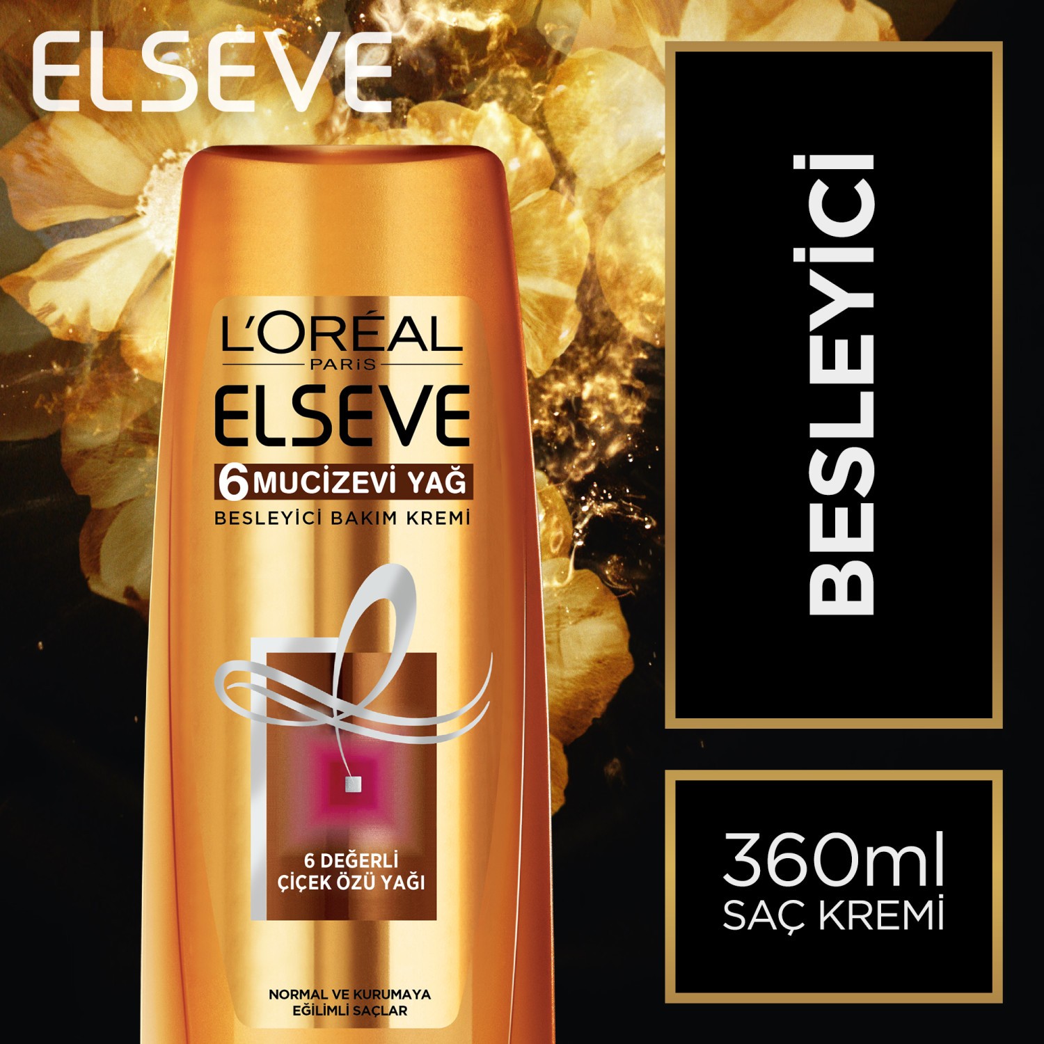 L�Oréal Paris Elseve 6 Mucizevi Yağ Besleyici Saç Kremi 360 Fiyatı