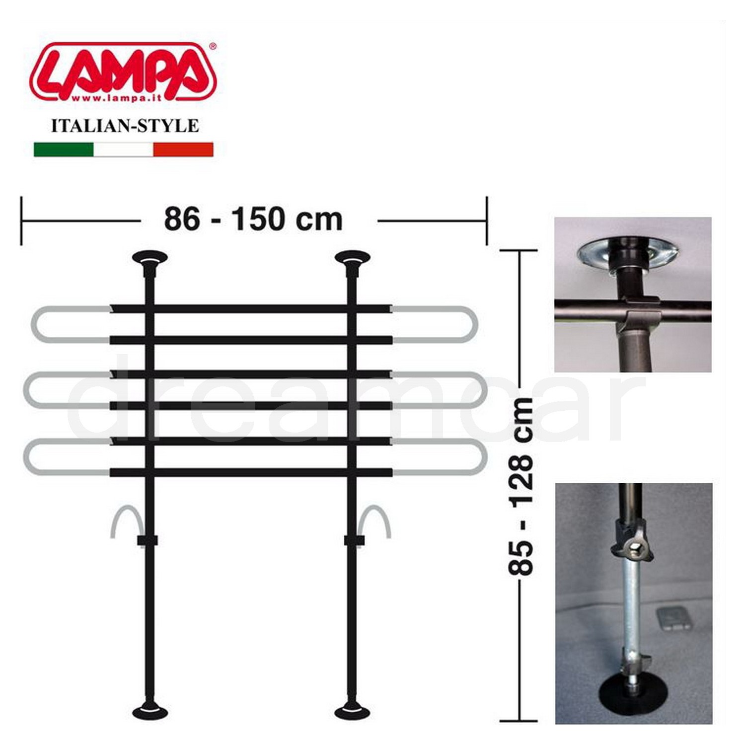 Lampa Araç İçi Köpek Separatörü 3 Katlı 60414 Fiyatı