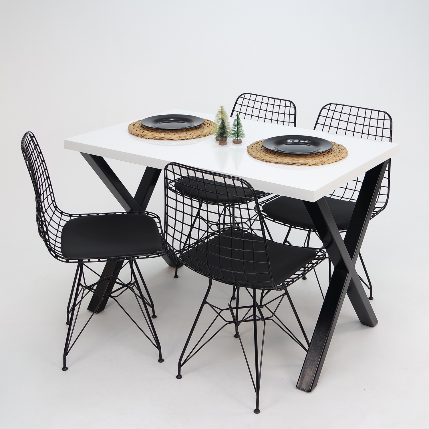 Mars Mobilya Woody Metal Ayaklı Mutfak Masası Fiyatı