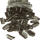 Miss Hair Saç Klipsi / Çıt Çıt Klips - Ch / 4 - Koyu Kahve - 10 Adet