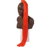 Aytuğ Peruk - Miss Hair -  K Fiber Braid - Orange - Zenci Örgüsü Saçı, Afrika Örgüsü Malzemesi,Rasta,Topuz Saçı