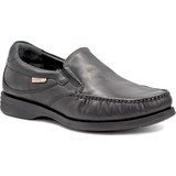Forelli 35301 Erkek Siyah Deri Comfort Ayakkabı