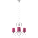 Philips Mykidsroom Princess Avize Fuşya 3X40W 41594/28/16