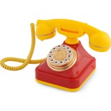 Anna Bell Sarı Kırmızı Klasik Tuşlu Telefon 3