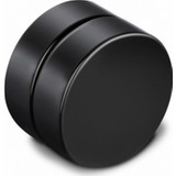 VipBT Siyah Mıknatıslı Deliksiz 8 mm Titanyum Çelik Manyetik Erkek Küpe