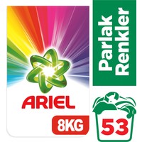 Ariel 8 kg Toz Çamaşır Deterjanı Parlak Renkler