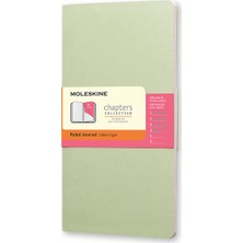 Moleskine Chapters Günlük Defter Slim M Çizgili Mist Green