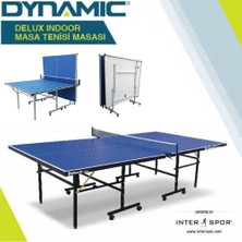 Dynamic Delux İndoor Masa Tenisi Masası - 16mm - 2 Raket, 3 Top ve Ağdemir Hediyeli