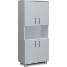 Nesse Shop Mutfak Dolabı 5 Raflı 2 kapaklı