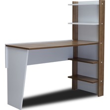 Nesse Shop Raflı Çalışma ve Bilgisayar Masası Yenilikçi Tasarım