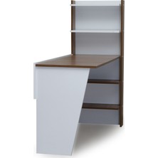 Nesse Shop Raflı Çalışma ve Bilgisayar Masası Yenilikçi Tasarım