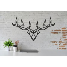 Areksan Geniş Boynuzlu Duvar Sticker 50 cm