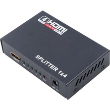 Alfais 4410 4 Port Hdmi Splitter Çoklu Ekran Çoklayıcı Switch