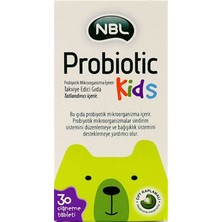 NBL Probiotic Kids 30 Çiğneme Tableti