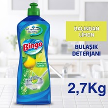 Bingo Dynamic Bulaşık Sıvısı 675 gr Dalından Limon 4'lü