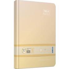 Gıpta The Book Pastels İplik Dikişli Sert Kapak 14X20 120 Yp Çizgili Defter Sarı