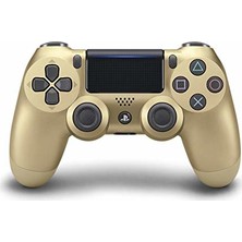 Sony Ps4 Dualshock 4 Kablosuz Gamepad Kumanda/Kol Altın   Teşhir