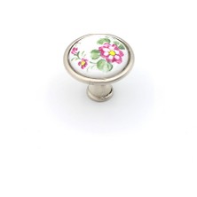 Kulpca Porselen Serigraf Düğme Kulp