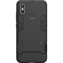 Microcase Xiaomi Mi A2 - Mi 6X Alfa Serisi Armor Standlı Koruma Kılıf