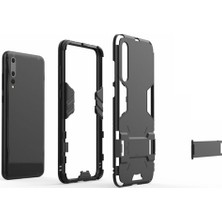 Microcase Huawei P20 Pro Alfa Serisi Armor Standlı Koruma Kılıf