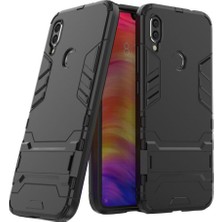 Microcase Xiaomi Redmi Note 7 Alfa Serisi Armor Standlı Koruma Kılıf