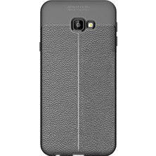 Microcase Samsung Galaxy J4 Plus Leather Tpu Silikon Kılıf