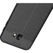 Microcase Samsung Galaxy J4 Plus Leather Tpu Silikon Kılıf