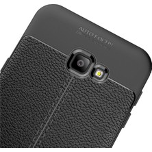 Microcase Samsung Galaxy J4 Plus Leather Tpu Silikon Kılıf