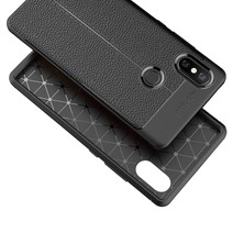 Microcase Xiaomi Mi Max 3 Leather Tpu Silikon Kılıf