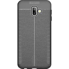 Microcase Samsung Galaxy J6 Plus Leather Tpu Silikon Kılıf