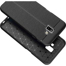 Microcase Samsung Galaxy J6 Plus Leather Tpu Silikon Kılıf