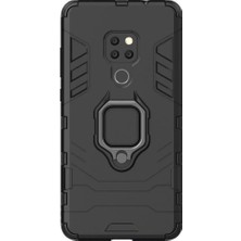 Microcase Huawei Mate 20 Batman Serisi Yüzük Standlı Armor Kılıf