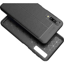 Microcase Samsung Galaxy A7 2018 Leather Tpu Silikon Kılıf