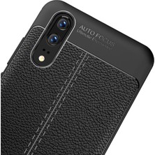 Microcase Huawei P20 Leather Tpu Silikon Kılıf