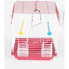 Yopigo Muhabbet Kanarya Hint Bülbülü Papağan Kafesi Orta Boy