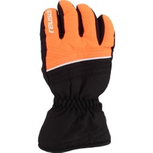 Reusch Junior Çocuk Kayak Eldiveni Turuncu Siyah