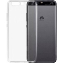 Jopus Huawei P10 Silikon Kılıf Şeffaf + Cam Ekran Koruyucu