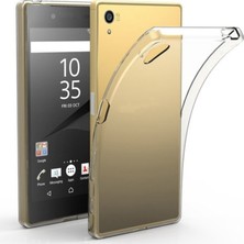 Jopus Sony Xperia Z5 Premium Silikon Kılıf Şeffaf + Cam Ekran Koruyucu