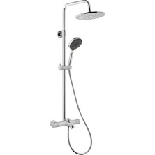Artema Aquaheat A49254 Termostatik Rh3 Banyo Sistemi, Krom