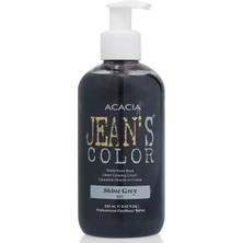 Jeans Color Su Bazlı Amonyaksız Saç Boyası (Gri-Shine Grey)250Ml