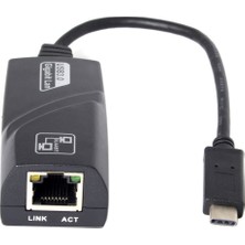 Onten Type C 3.1 To Gigabit Rj45 Lan Çevirici Macbook Uyumlu 1000 Mbps Yüksek Hızlı Ethernet Dönüştürücü Adaptör