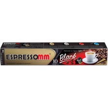 ESPRESSOMM Black Kapsül Kahve (10 Adet) - Nespresso Uyumlu