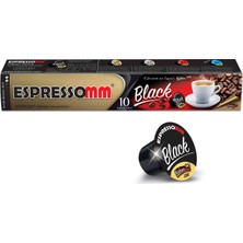 ESPRESSOMM Black Kapsül Kahve (10 Adet) - Nespresso Uyumlu