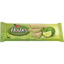 Eti Hoşbeş Misket Limonlu Kremalı Gofret 66 gr 12' li