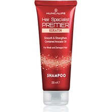 huncalife Hair Specialist Premier Keratin Özlü Şampuan 200 ml