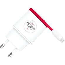 Powerway  X-607 İp-Micro Usb-C Type 3’Ü 1 Arada Kablolu Şarj