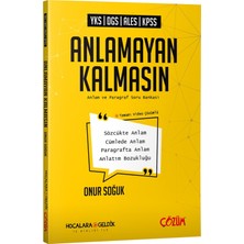 3D Yayınları Hocalara Geldik Anlamayan Kalmasın Paragraf Soru Bankası