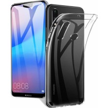 Case 4U Huawei P30 Lite Kılıf A+ Şeffaf Lüx Süper Yumuşak 0.3mm Ince Slim Silikon