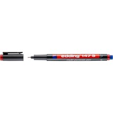 Edding 147S Asetat Kalemi 10'lu Paket Kırmızı